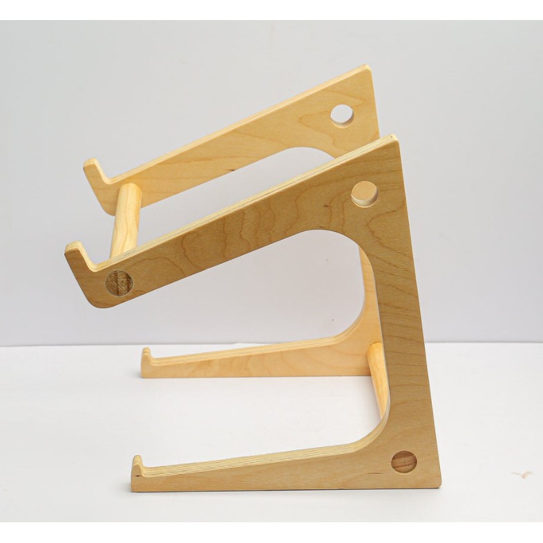 Plywood Laptop Stand - Kệ/giá đỡ Laptop bằng gỗ plywood cao cấp, phiên bản cao 27cm