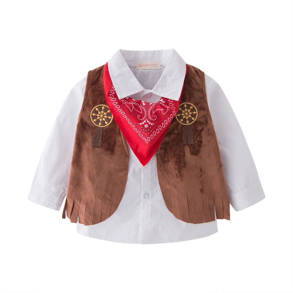 Bộ đồ hóa trang cao bồi 5 món dễ thương cho bé gái