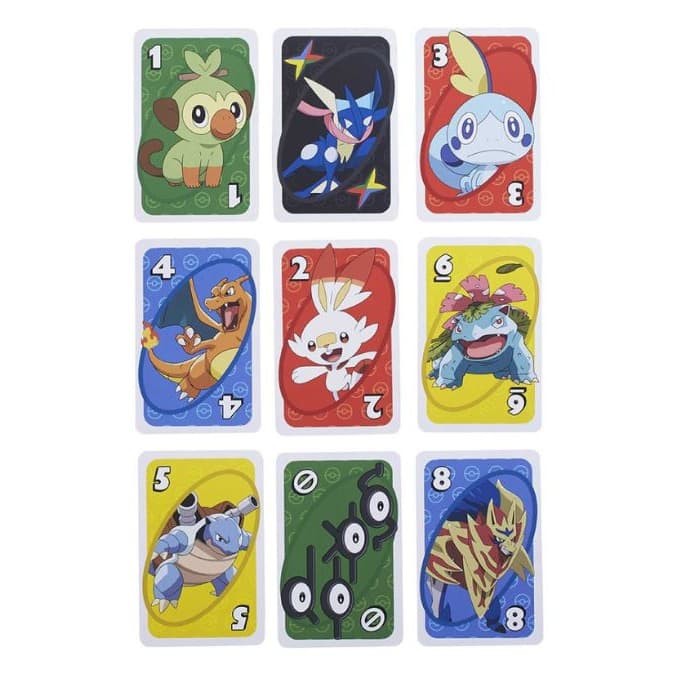 Bộ Bài Uno Pokemon - Gth24 Chính Hãng