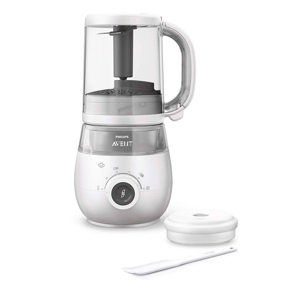 [Mã 11ELSALE hoàn 7% đơn 300K] Máy hấp - xay đa năng 4 in 1 philips avent [Nhập Đức]