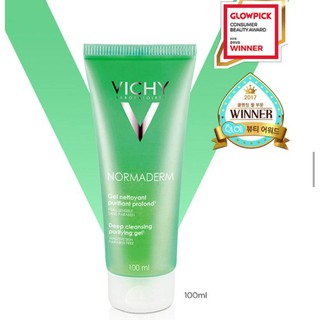 [Liên hệ trước khi đặt] Sữa rửa mặt dạng gel Normaderm Deep Cleansing Purifying của nhà Vichy
