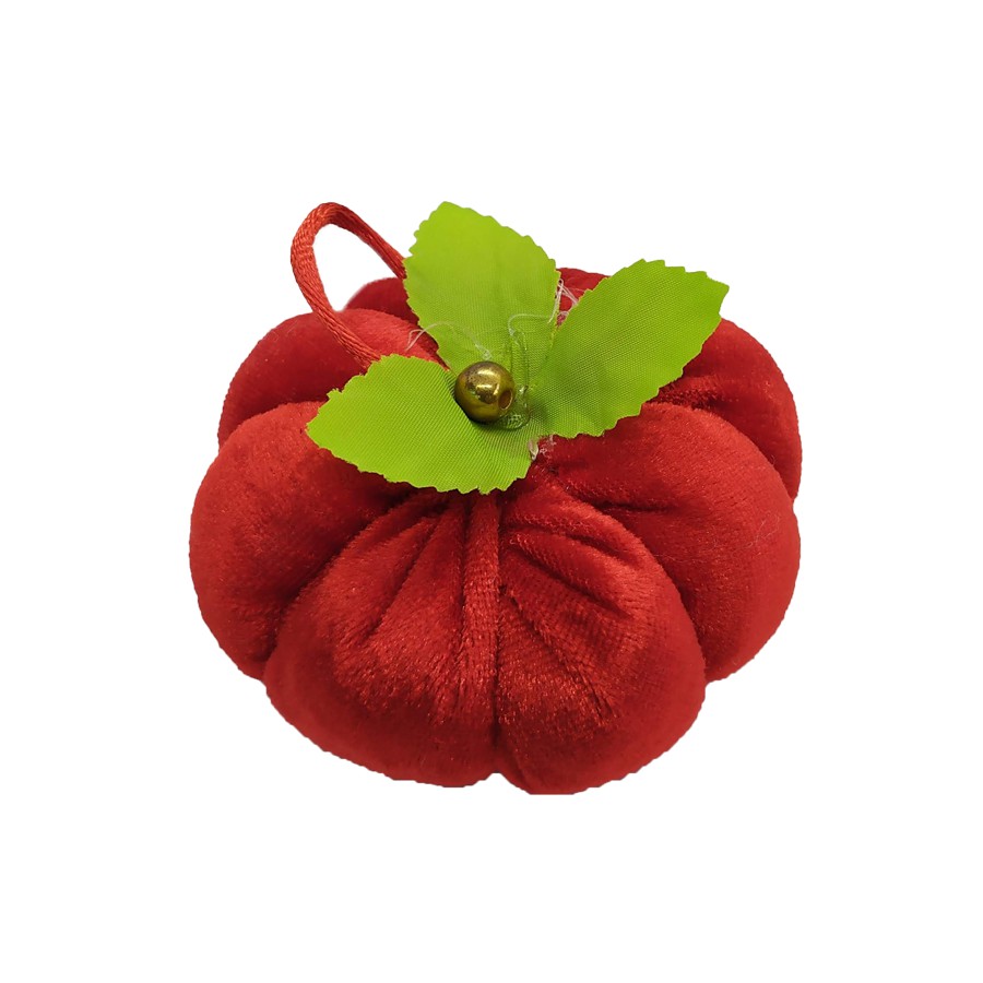 Đệm ghim kim hình trái bí đỏ | Sỉ &amp; Lẻ | Tiệm may Bí Ngô