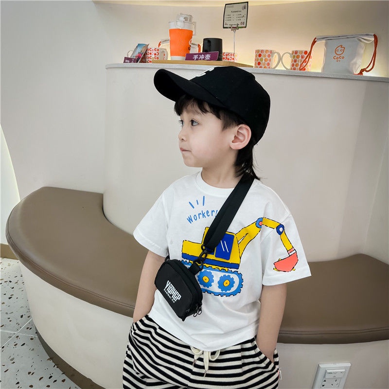 Túi Đeo Chéo Vai In Chữ Thời Trang Hàn Quốc