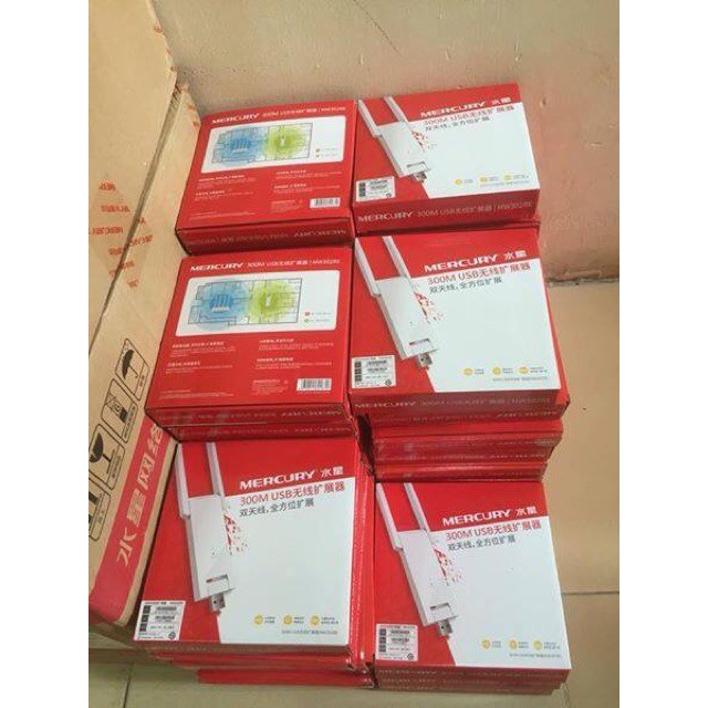 Bộ Kích Sóng Wifi Mercury 3 Râu MW302re | BigBuy360 - bigbuy360.vn