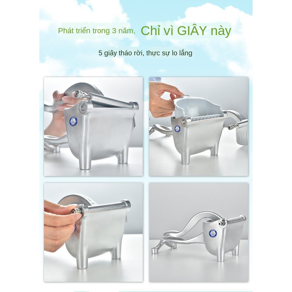 Máy Ép Trái Cây Máy Ép Hoa Quả Cầm Tay Tiện Lợi và Dễ Sử dụng [Hàng Nhật Bản]