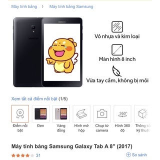 Bao da Samsung Tab A8 2017 (T380/T385)