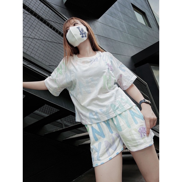 (Hàng xuất chuẩn)Áo Crtop trắng in 7 màu vãi mềm mịn