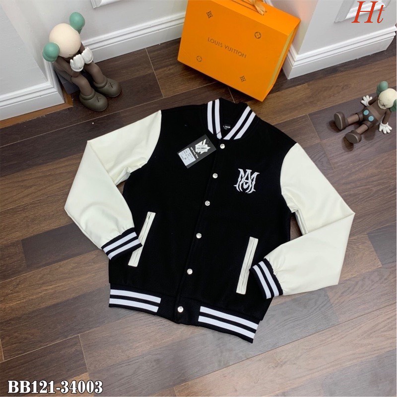 Áo bomber cúc bấm phối tay họa tiết chữ M  móng vuốt/ Áo khoác  nam nữ form rộng unisex