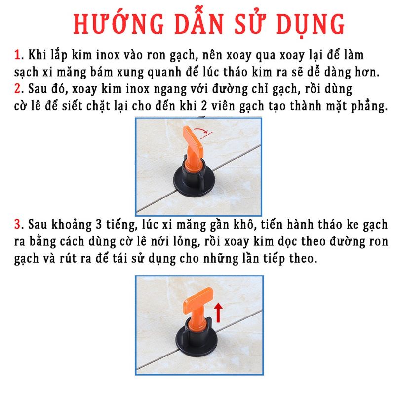 Ke cân bằng gạch tái sử dụng