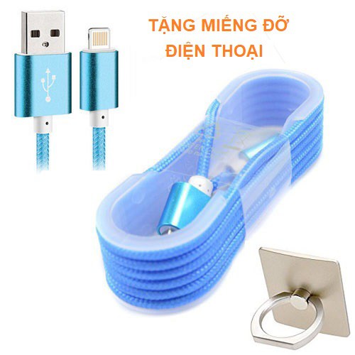 Cáp sạc iphone, ipad lighting 1,5m ( kèm quà tặng)