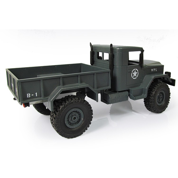 Xe tải quân sự WPL B14 Military Truck 1:16 (Màu xanh)