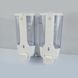 Hộp đựng dầu gội sữa tắm đôi gắn tường tiện lợi, sang trọng