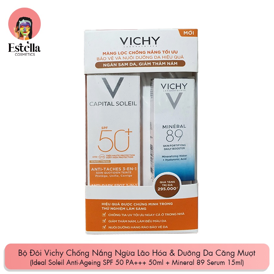 Combo Chống nắng Vichy