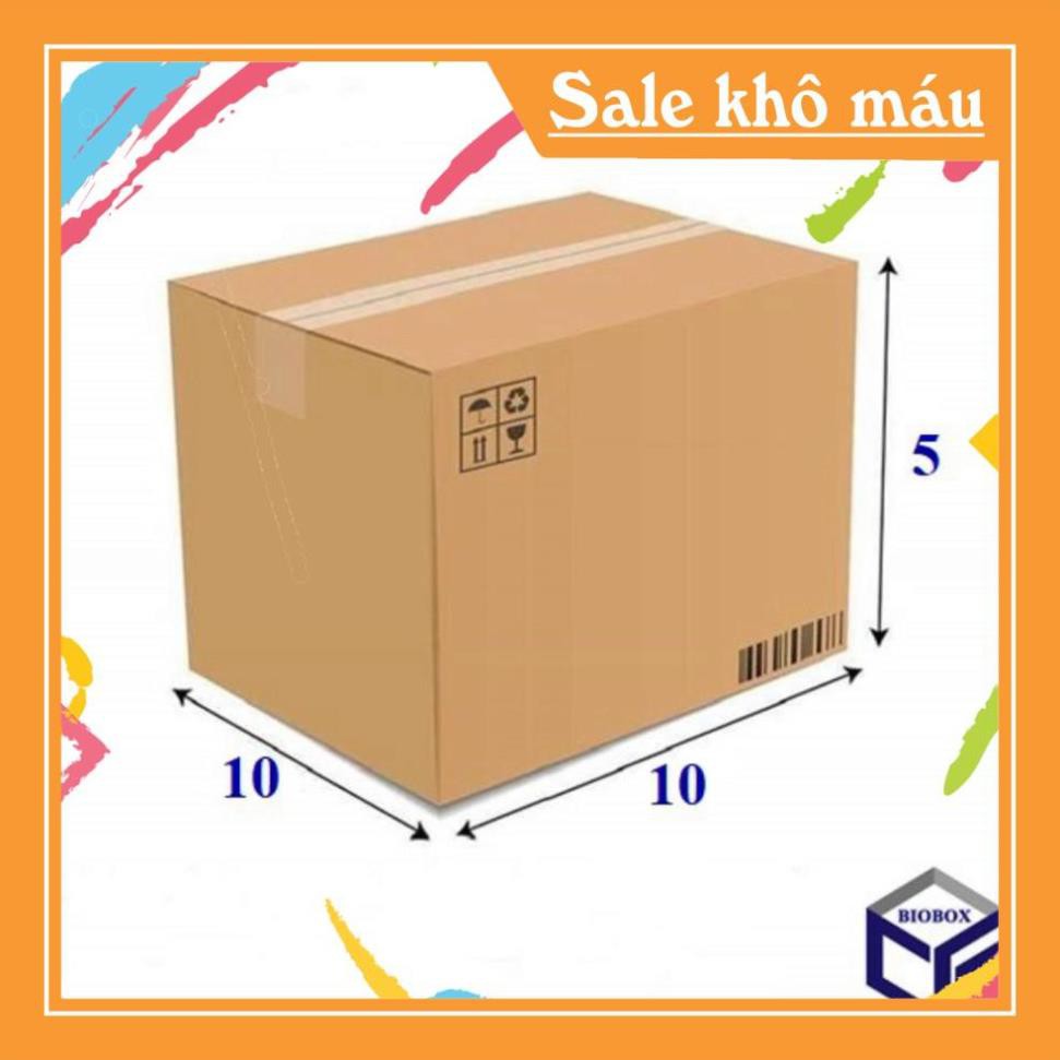 Hộp Carton 10x10x5 Cm - Bao Bì Tuấn