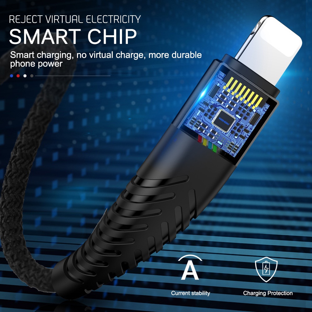 Cáp USB Sạc Nhanh Thích Hợp Cho IPhone 12 11 Pro X Max 6 6S 7 8 Plus