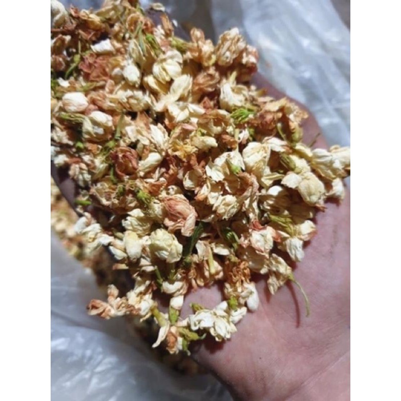 Hoa nhài sấy khô pha trà rất thơm gói 1kg