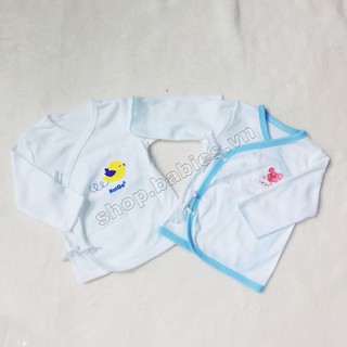 COMBO 3 ÁO CỘT DÂY SƠ SINH HOTGA TAY DÀI