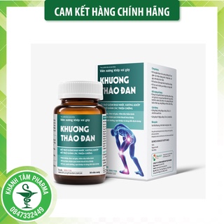 KHƯƠNG THẢO ĐAN - Viên xương khớp hỗ trợ giảm đau, giảm các triệu chứng viêm và phục hồi sụn khớp.