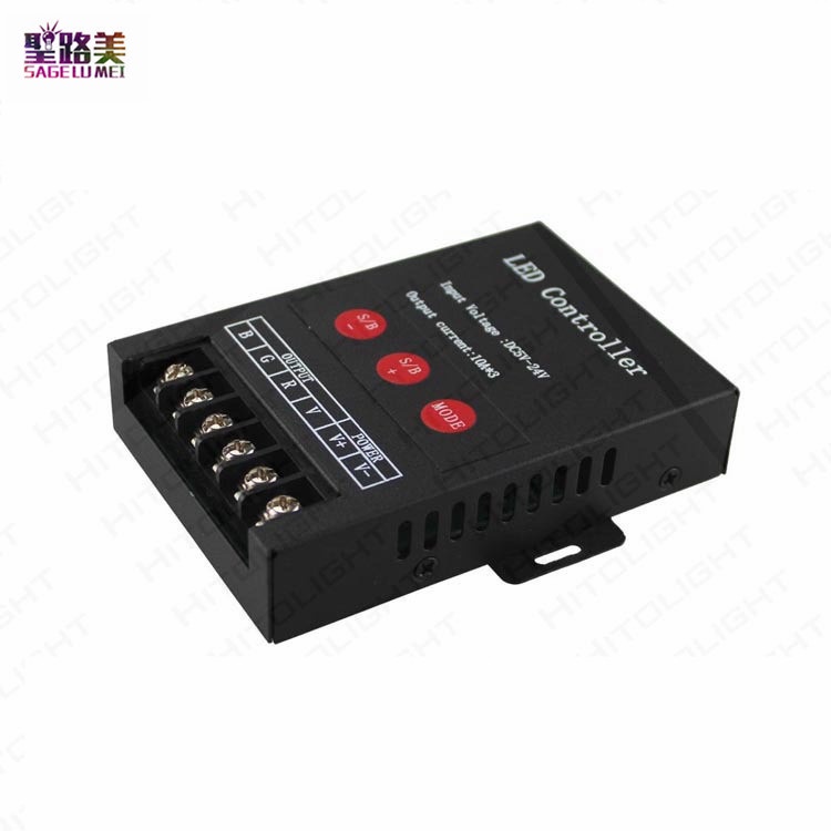 Bộ Điều Khiển Đèn LED Dây DC5V-24V 2.4G RF 12V RGB 30A Max360W SMD 2835 3528 5050