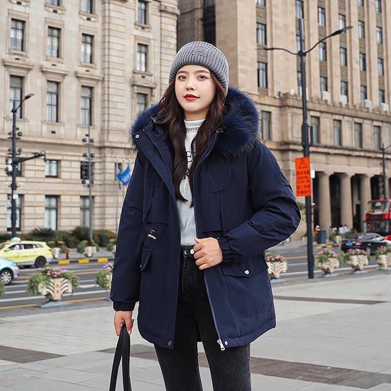 Áo Parka lót lông cho nữ từ 38 đến 85kg