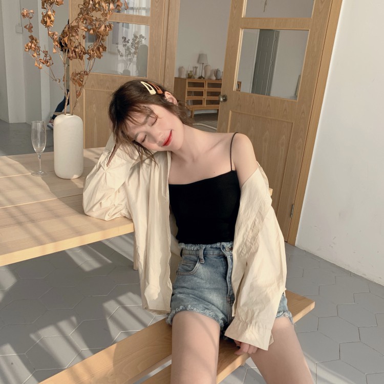 Áo Dệt Kim Nữ Không Tay Họa Tiết Hoa Phong Cách Hàn Quốc | BigBuy360 - bigbuy360.vn