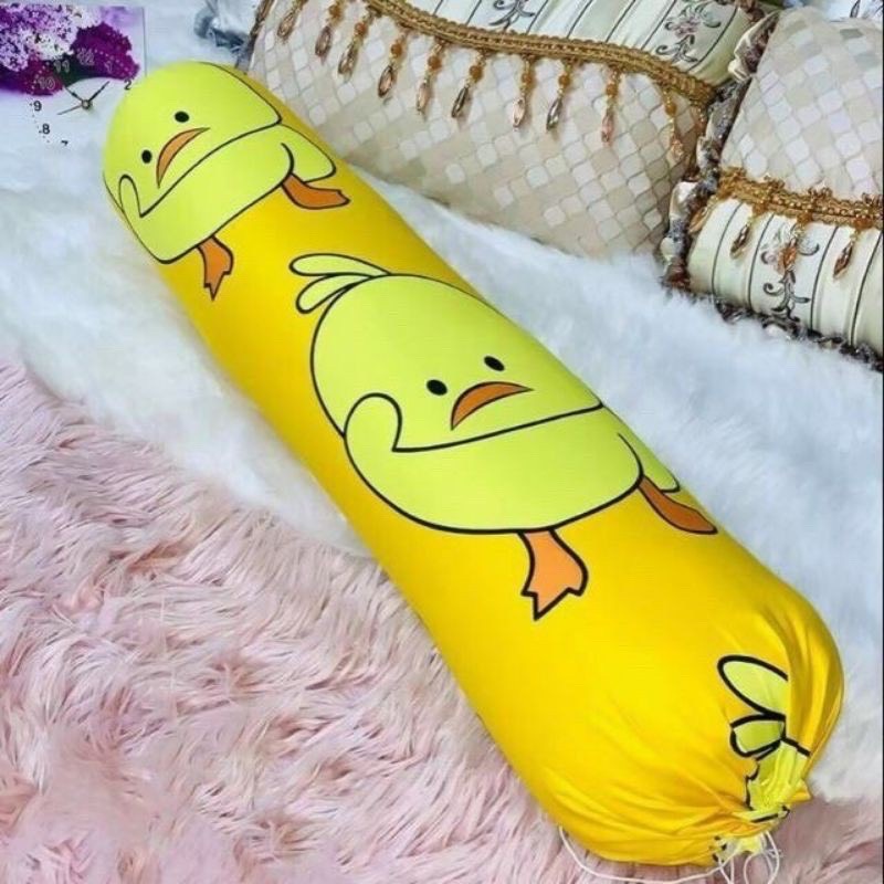 Vỏ Gối Ôm , Gối Ôm Cotton Poly 35X100Cm Nhiều Mẫu Lựa Chọn