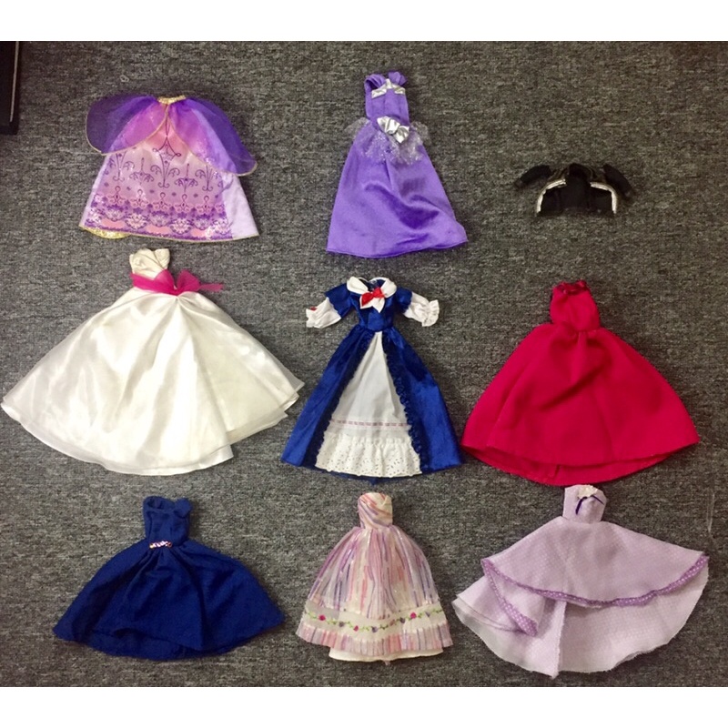 QAA6-ĐẦM CHO BÚP BÊ BARBIE