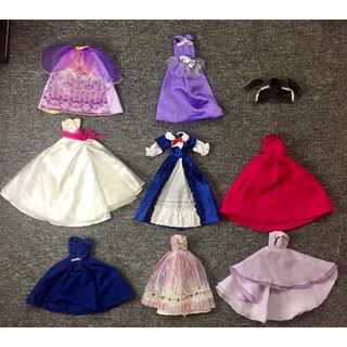 QAA6-ĐẦM CHO BÚP BÊ BARBIE