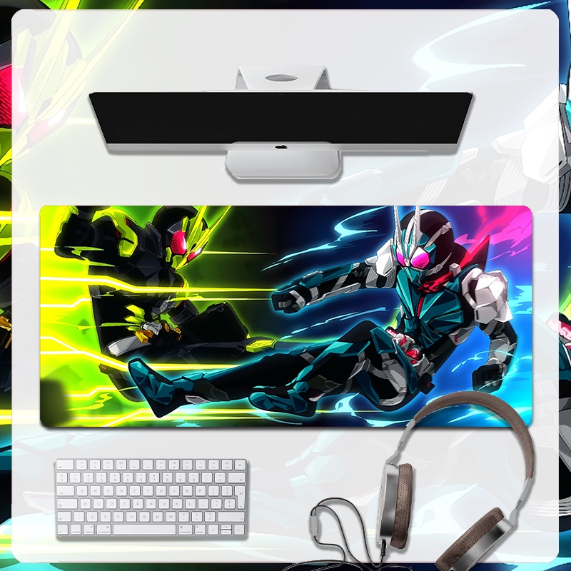 Miếng Lót Chuột Cỡ Lớn In Hình Kamen Rider Kamen Superman Shiwang Chơi Game