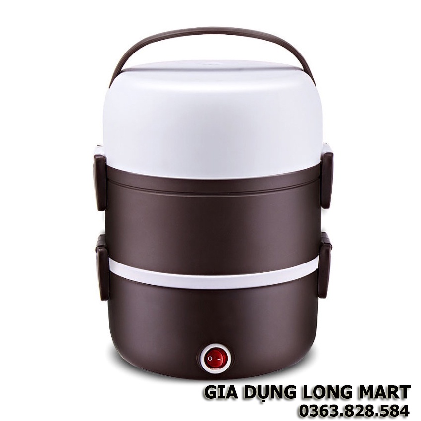 Hộp Cơm Cắm Điện , Nồi Cơm Điện, Inox 3 Tầng Đa Năng SP000040 , Giữ Nhiệt, Nấu Cơm, An Toàn Cho Người Sử Dụng