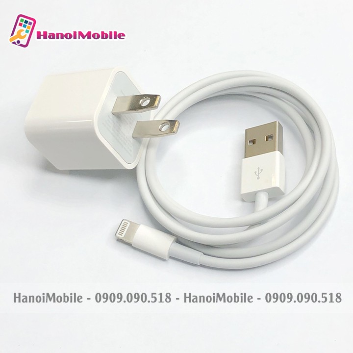 Sạc iphone chính hãng ⚡FreeShip⚡ Đầy đủ củ cáp sạc iphone, sạc điện thoại iphone 5/6/7/8/X/11/12 [Bảo hành 12 tháng]