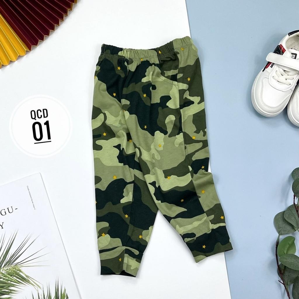 Quần dài bé trai, quần dài cotton bé trai chất mềm mát, size 1-5 - SUNKIDS