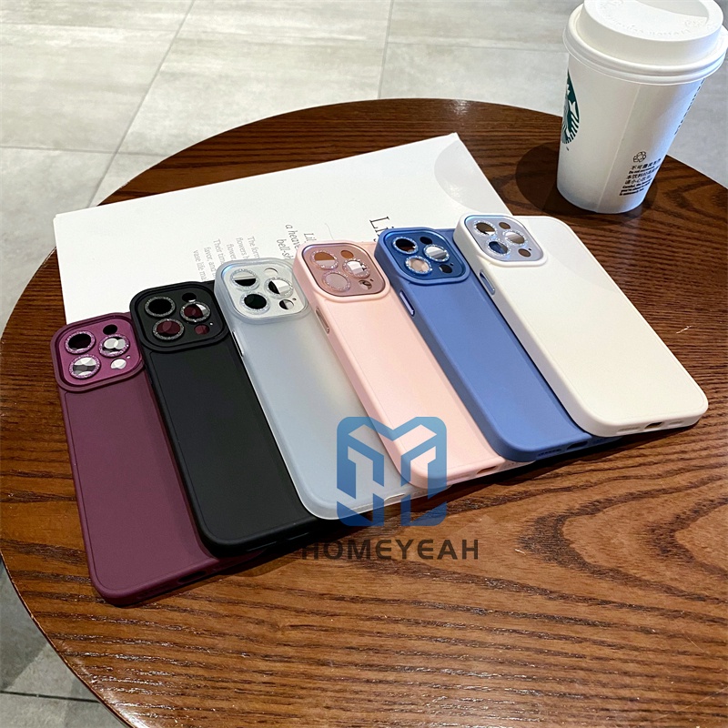 Ốp Điện Thoại Silicon Mềm Chống Sốc Phối Kim Tuyến Cho iPhone 11 12 13 Pro Max ip11 ip13