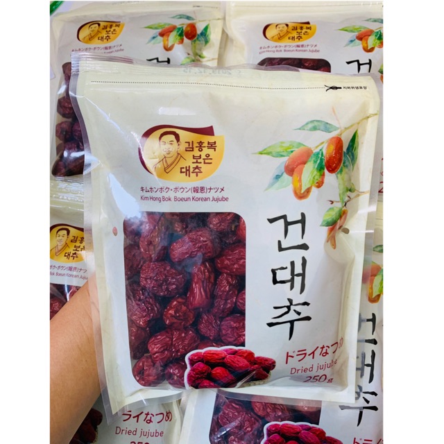 (Chính Hãng) Táo đỏ Hàn Quốc Boeun Jujube 250g