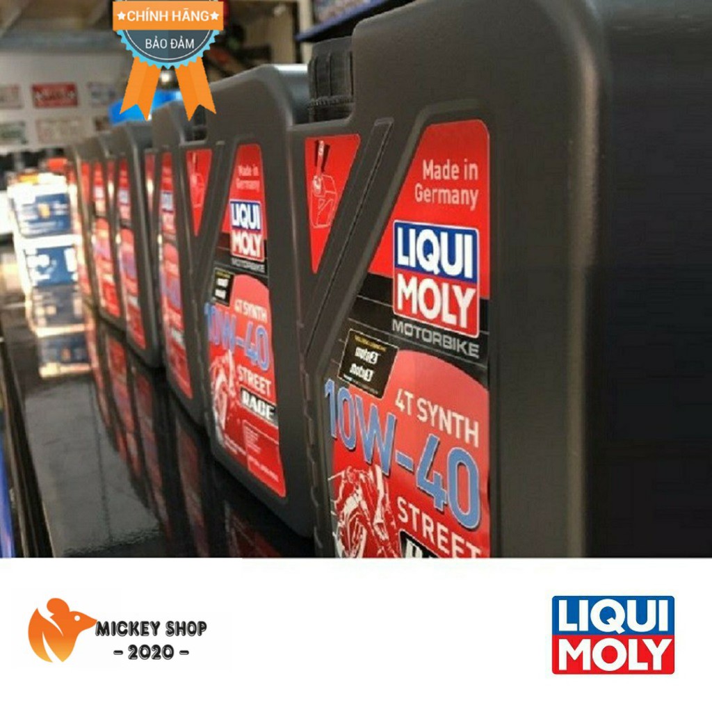 [HOT] Nhớt Xe Số Liqui Moly Motorbike 4T Synh 10W-40 Race  API-SN  – CHÍNH HÃNG