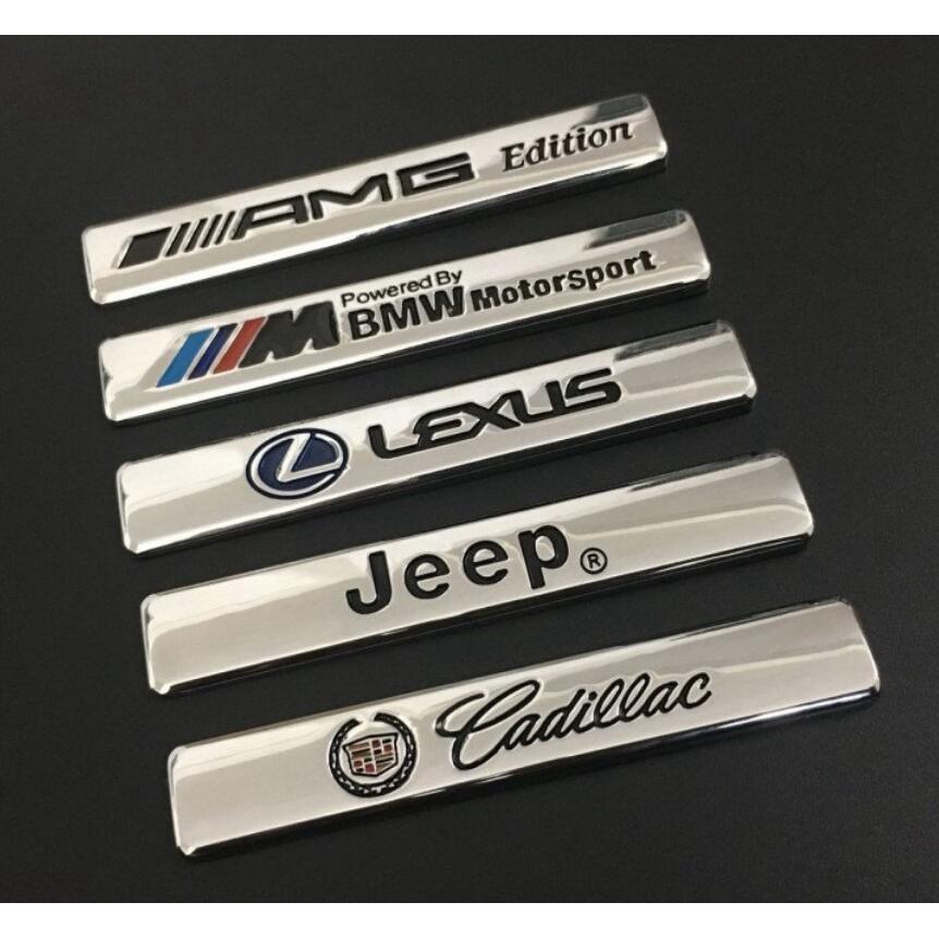 ❤Miếng Dán Trang Trí Xe Hơi Bằng Kim Loại❤Logo Kim Loại Trang Trí Xe Hơi Đẹp Mắt