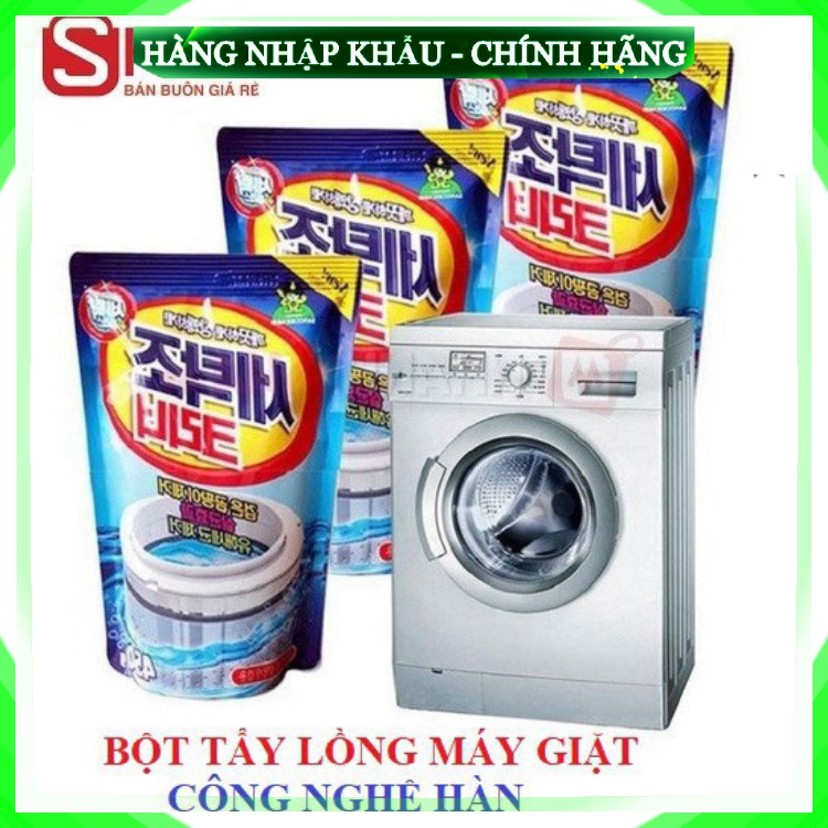 Bột Tẩy Vệ Sinh Lồng Máy Giặt Hàn Quốc Sản Xuất Theo Công Nghệ Nhật Bản Cho Quần Áo Sạch Sẽ