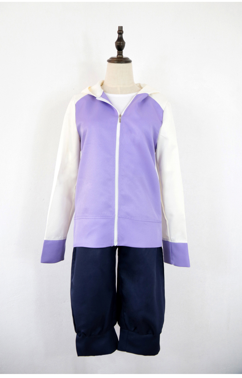 Bộ áo khoác + quần/Áo khoác/Tóc giả hóa trang nhân vật Hyuga Hinata trong phim Naruto | BigBuy360 - bigbuy360.vn