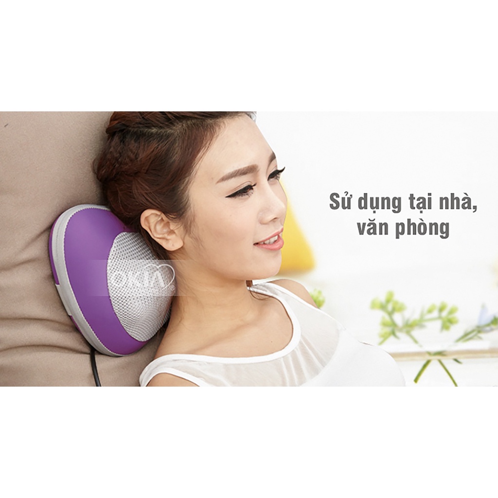 [FREESHIP TOÀN QUỐC] - Combo Gối Massage OKIA eFancy + Máy Massage Chân OKIA eMiracle Chính Hãng Malaysia