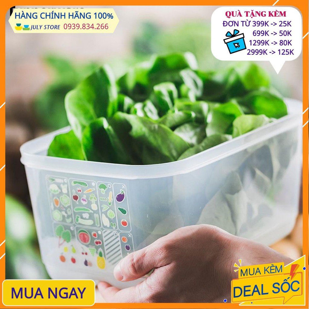 Hộp bảo quản Tupperware💕Freeship💕 Hộp trữ mát có nút hô hấp Ventsmart cao cấp lẻ