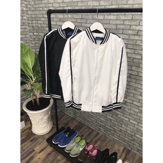 Áo Khoác Boomber Dù 3 sọc