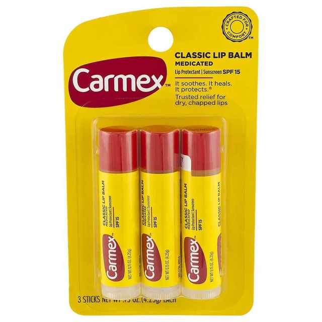 Son dưỡng Carmex Everyday Protecting Lip Balm SPF 15