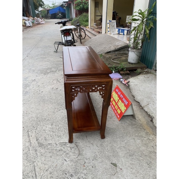 Bàn trường kỉ mặt 40x1m cao 80 gỗ lim