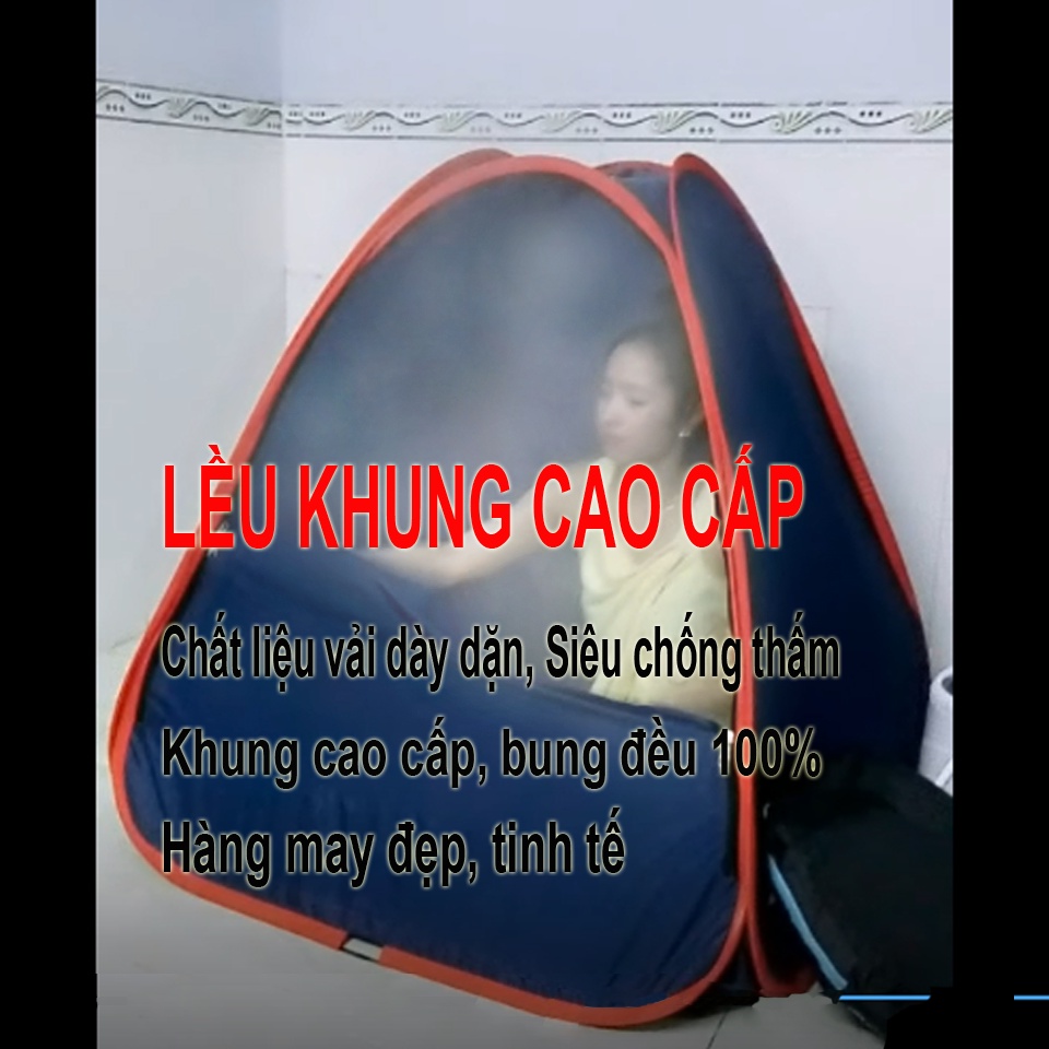 Lều xông hơi tự bung CHUI ĐẦU cao cấp Siêu bền, chống thấm 100% Offix