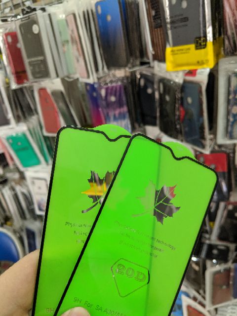 Cường lực 20D viền mỏng Samsung Galaxy A70 FREESHIP Từ 50k full màn full keo ôm màn 2.5D trơn mượt cao cấp