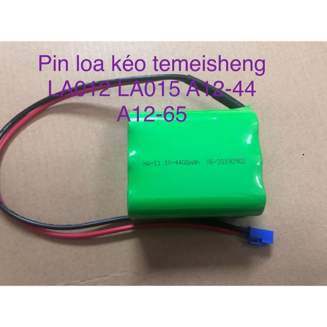 Pin loa kẹo kéo temeisheng LA 012