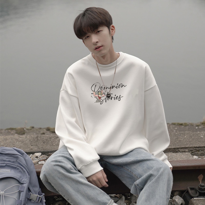 Áo sweater nam nữ unisex form rộng đôi len nỉ ngoại local brand đẹp cặp đôi ulzzang hàn quốc oversize dày mịn zip TOM V2