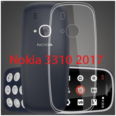 Ôp Điện Thoại Silicon Dẻo Trong Suốt Thời Trang Cho nokia 225 4g / 215 4g / 110 4g / 105 / 3310 2017 / 6300 4g Ốp