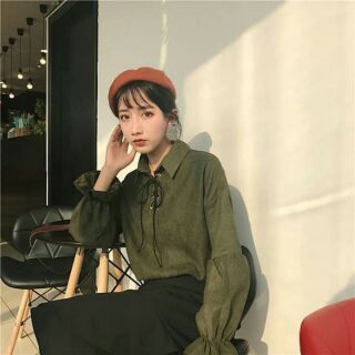 🎀 Áo sơ mi đan dây