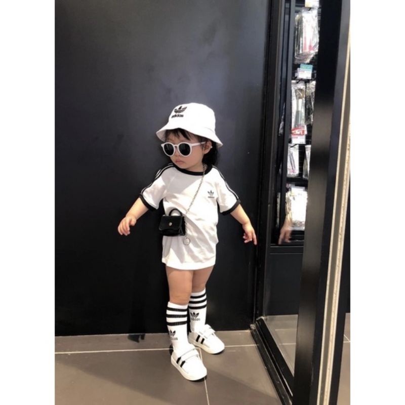 Áo phông Das ba lá bé trai bé gái